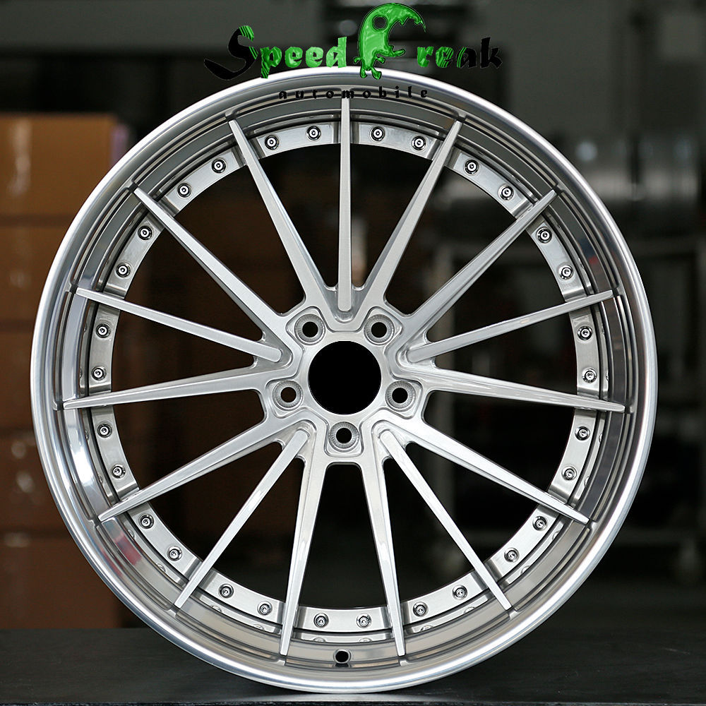 Speed Freak Customized Style Forged Wheel 2 Pieces Design Customization By T6061-T6 Aluminum Alloy