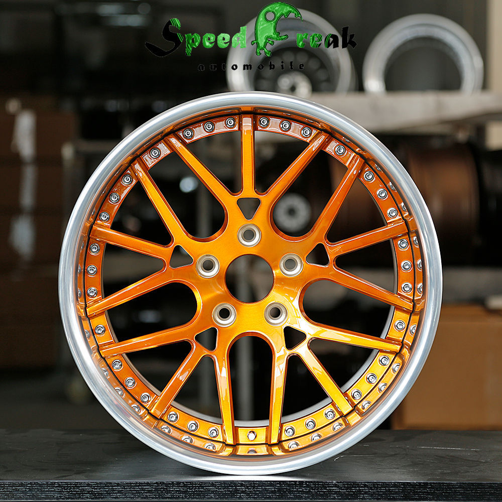 Speed Freak Customized Style Forged Wheel 2 Pieces Design Customization By T6061-T6 Aluminum Alloy