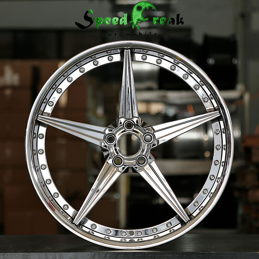 Speed Freak Customized Style Forged Wheel 2 Pieces Design Customization By T6061-T6 Aluminum Alloy