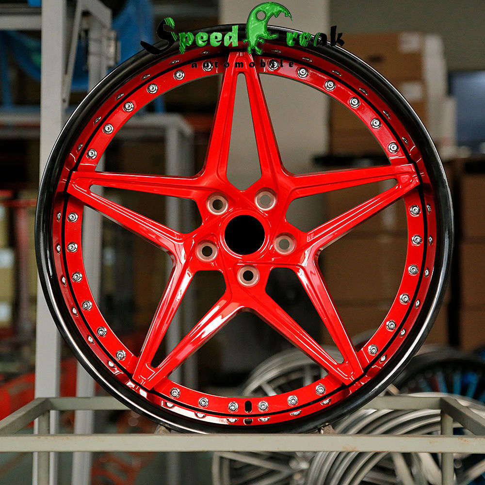 Speed Freak Customized Style Forged Wheel 2 Pieces Design Customization By T6061-T6 Aluminum Alloy