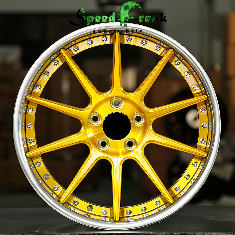 Speed Freak Customized Style Forged Wheel 2 Pieces Design Customization By T6061-T6 Aluminum Alloy
