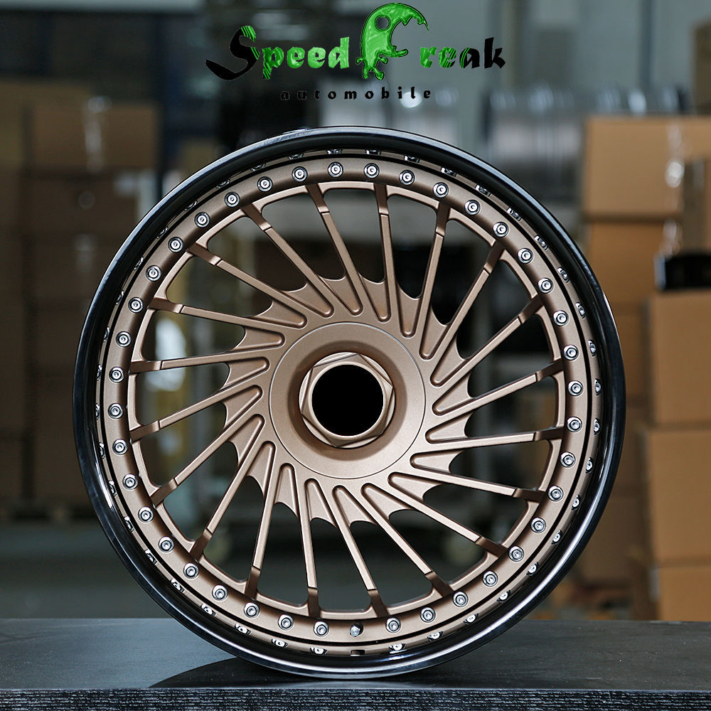 Speed Freak Customized Style Forged Wheel 2 Pieces Design Customization By T6061-T6 Aluminum Alloy