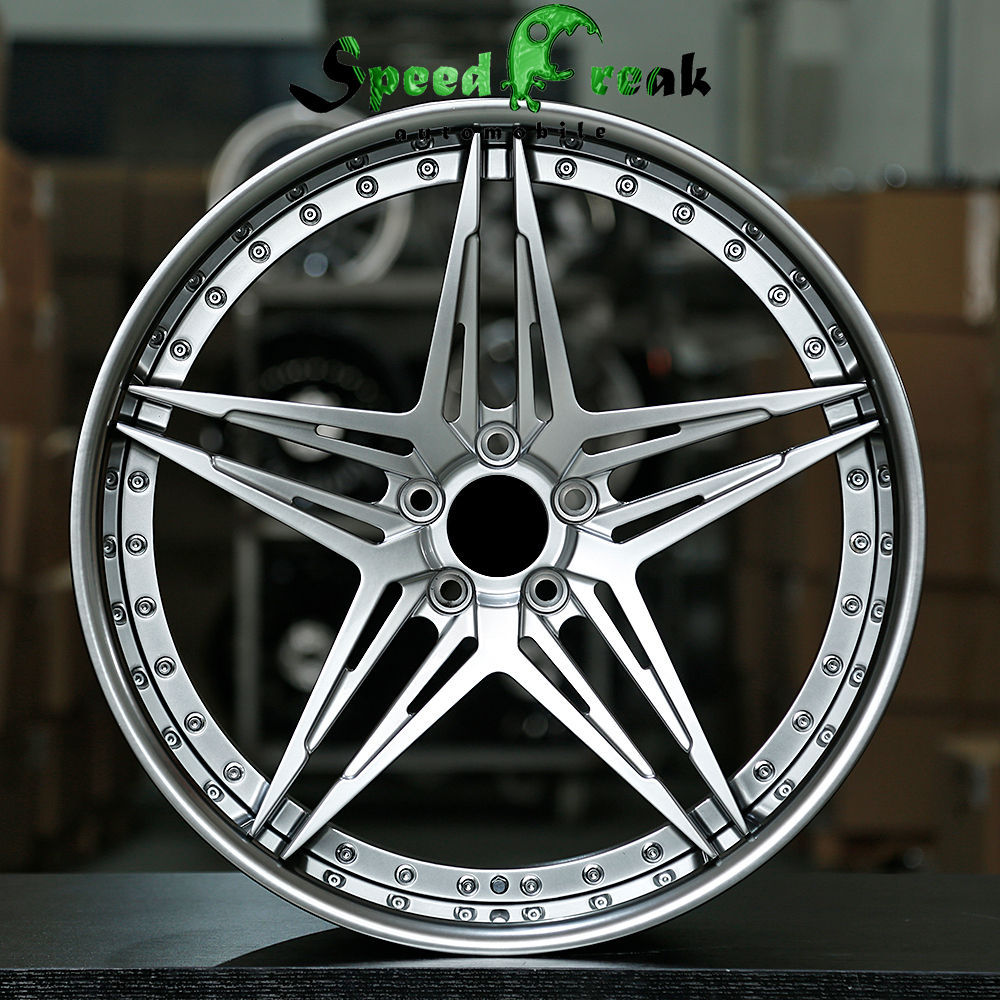 Speed Freak Customized Style Forged Wheel 2 Pieces Design Customization By T6061-T6 Aluminum Alloy