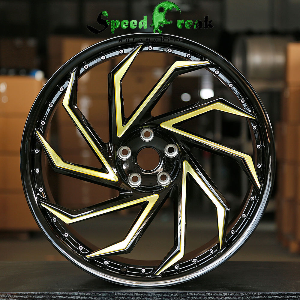 Speed Freak Customized Style Forged Wheel 2 Pieces Design Customization By T6061-T6 Aluminum Alloy
