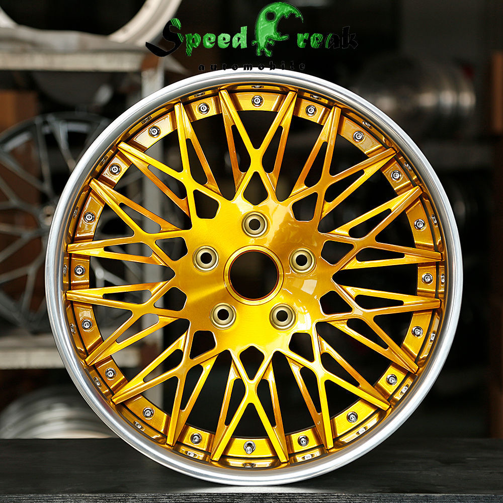 Speed Freak Customized Style Forged Wheel 2 Pieces Design Customization By T6061-T6 Aluminum Alloy