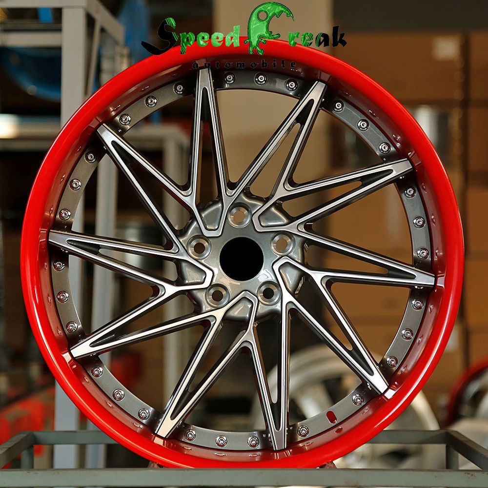 Speed Freak Customized Style Forged Wheel 2 Pieces Design Customization By T6061-T6 Aluminum Alloy