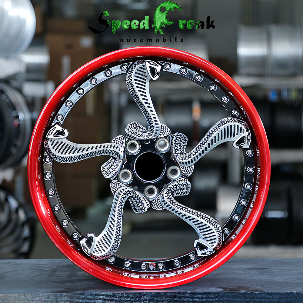 Speed Freak Customized Style Forged Wheel 2 Pieces Design Customization By T6061-T6 Aluminum Alloy