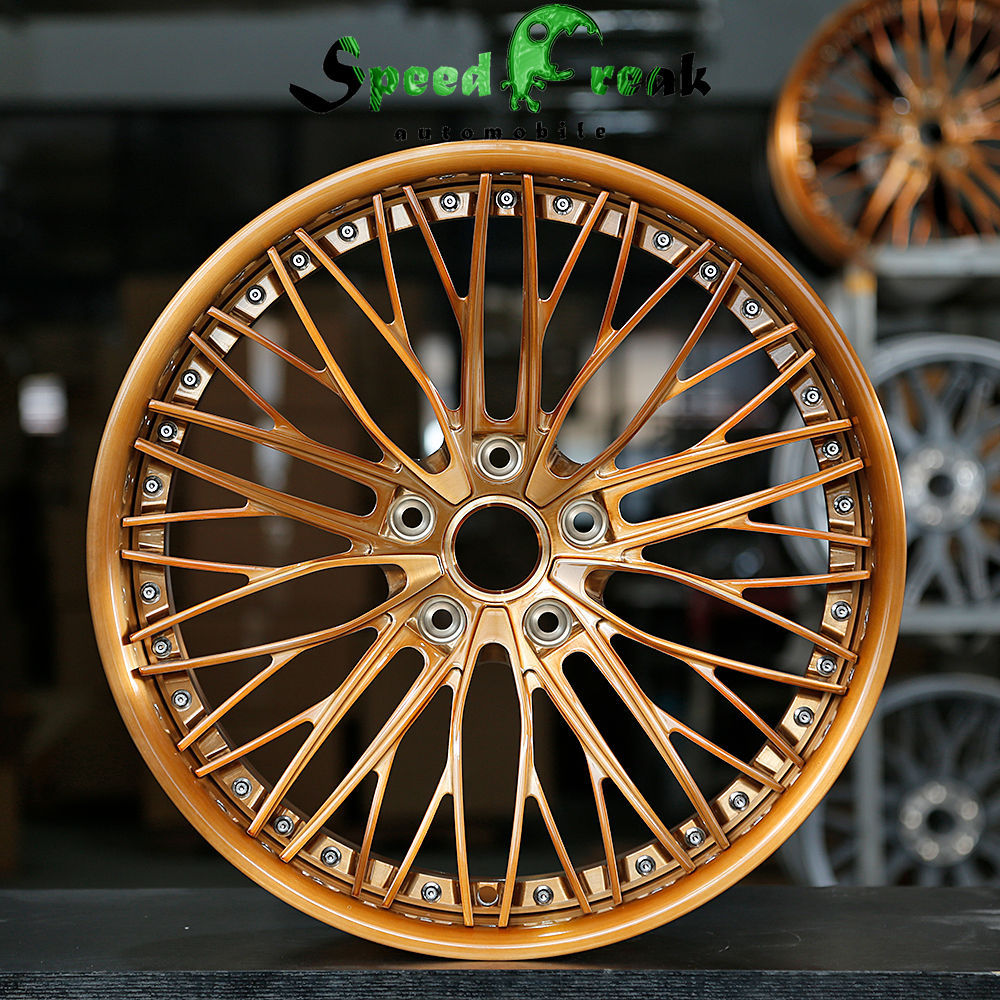 Speed Freak Customized Style Forged Wheel 2 Pieces Design Customization By T6061-T6 Aluminum Alloy