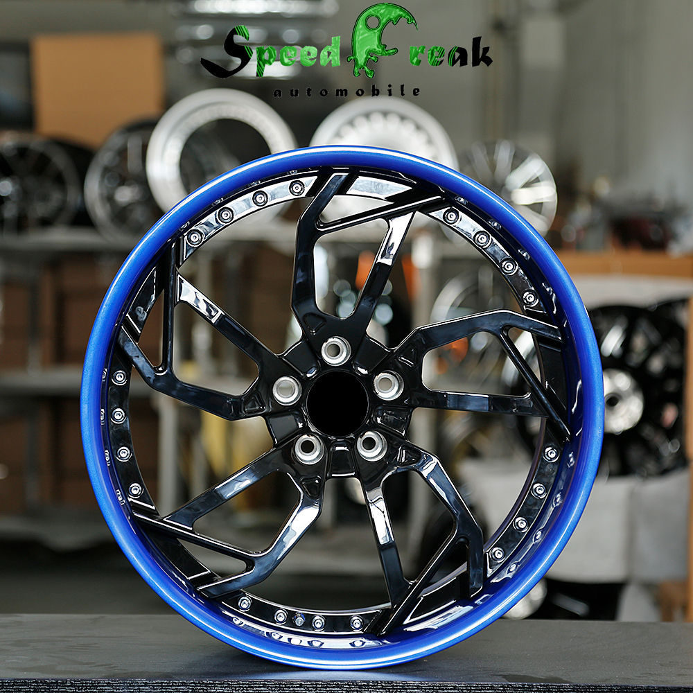 Speed Freak Customized Style Forged Wheel 2 Pieces Design Customization By T6061-T6 Aluminum Alloy