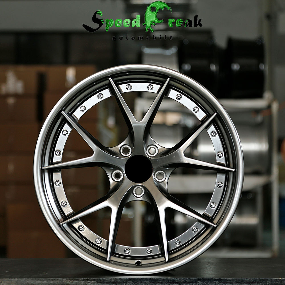 Speed Freak Customized Style Forged Wheel 2 Pieces Design Customization By T6061-T6 Aluminum Alloy