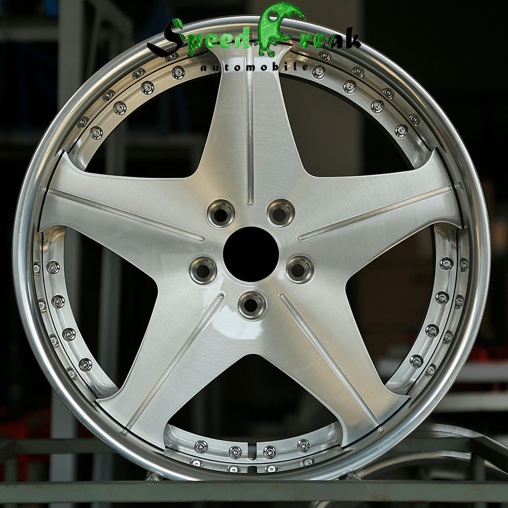 Speed Freak Customized Style Forged Wheel 2 Pieces Design Customization By T6061-T6 Aluminum Alloy