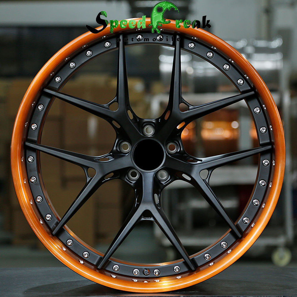 Speed Freak Customized Style Forged Wheel 2 Pieces Design Customization By T6061-T6 Aluminum Alloy