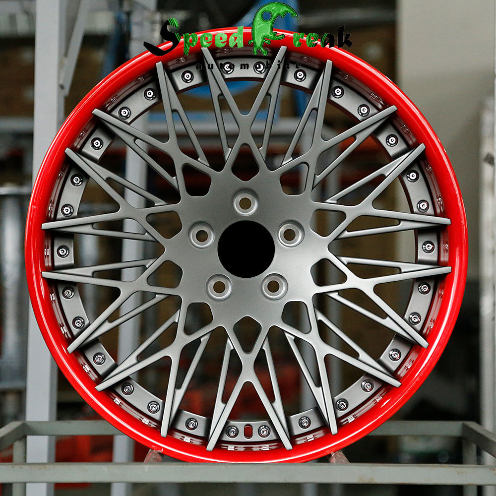 Speed Freak Customized Style Forged Wheel 2 Pieces Design Customization By T6061-T6 Aluminum Alloy