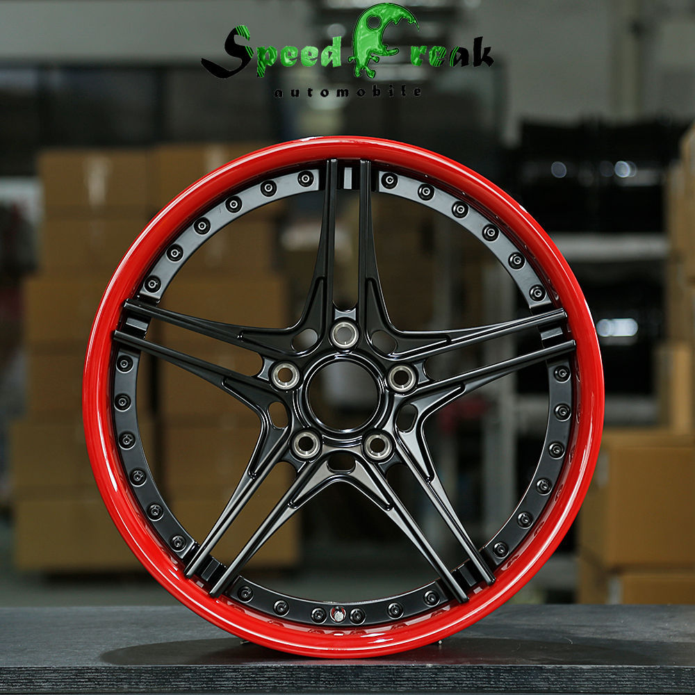 Speed Freak Customized Style Forged Wheel 2 Pieces Design Customization By T6061-T6 Aluminum Alloy