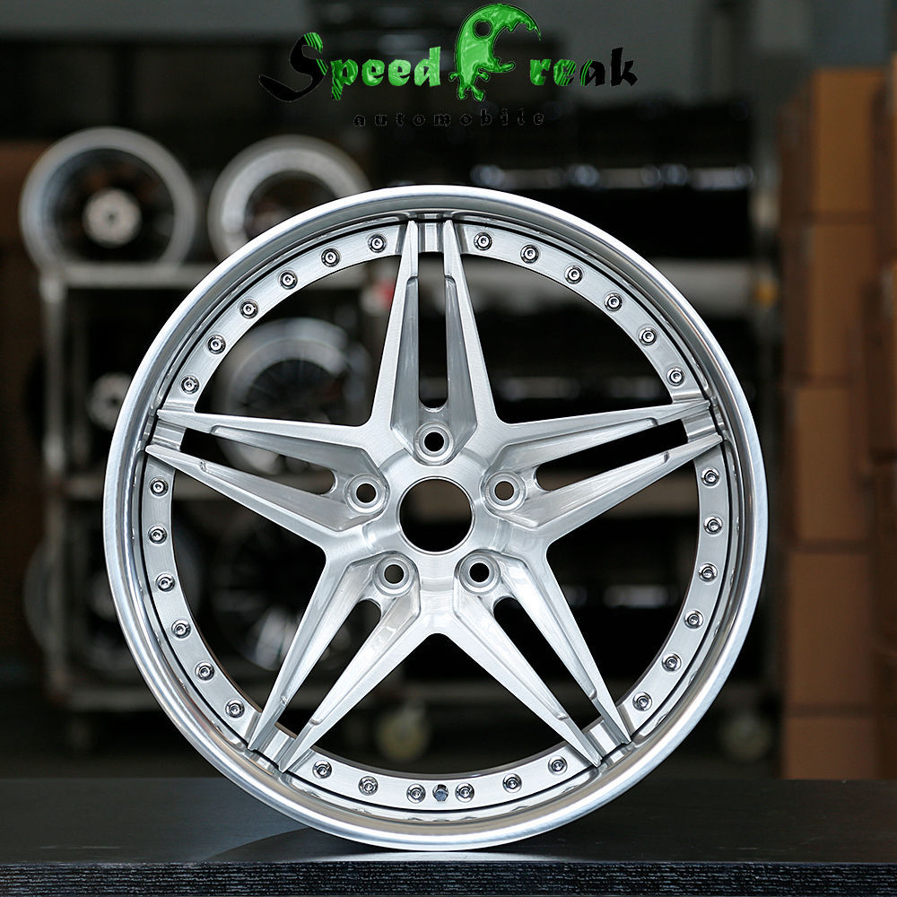 Speed Freak Customized Style Forged Wheel 2 Pieces Design Customization By T6061-T6 Aluminum Alloy