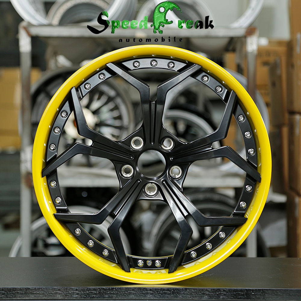 Speed Freak Customized Style Forged Wheel 2 Pieces Design Customization By T6061-T6 Aluminum Alloy