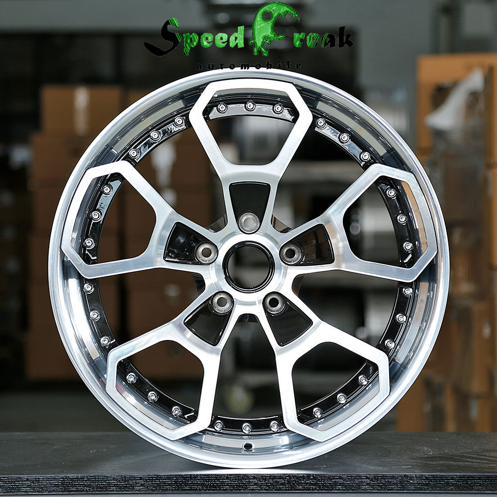 Speed Freak Customized Style Forged Wheel 2 Pieces Design Customization By T6061-T6 Aluminum Alloy