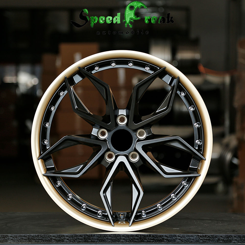 Speed Freak Customized Style Forged Wheel 2 Pieces Design Customization By T6061-T6 Aluminum Alloy