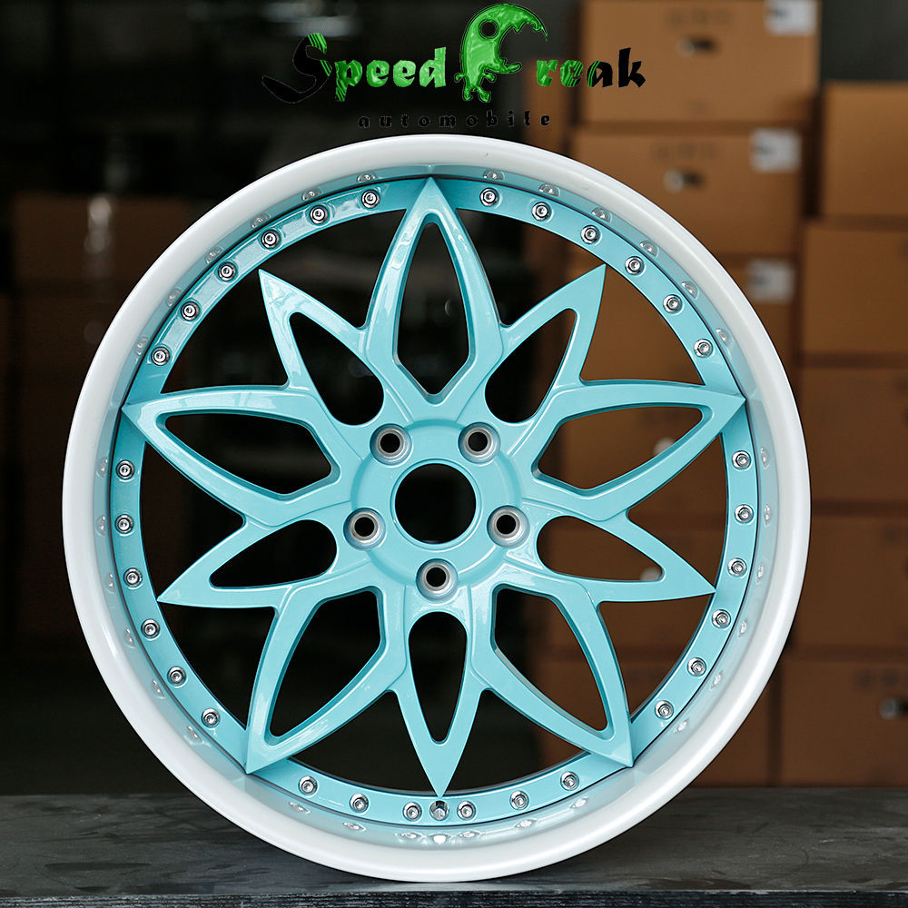 Speed Freak Customized Style Forged Wheel 2 Pieces Design Customization By T6061-T6 Aluminum Alloy