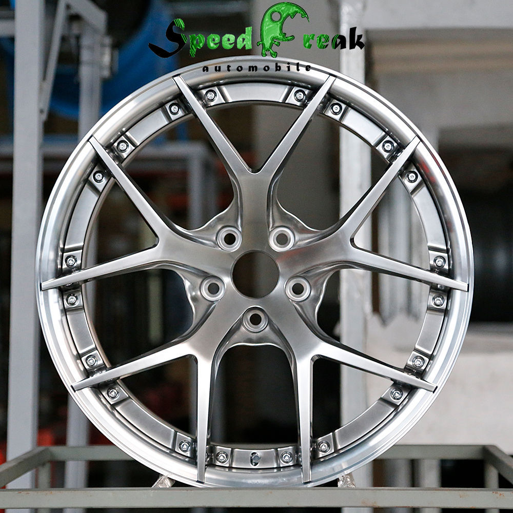 Speed Freak Customized Style Forged Wheel 2 Pieces Design Customization By T6061-T6 Aluminum Alloy