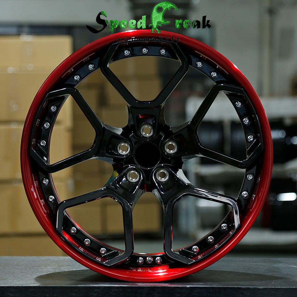 Speed Freak Customized Style Forged Wheel 2 Pieces Design Customization By T6061-T6 Aluminum Alloy