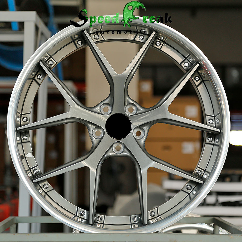 Speed Freak Customized Style Forged Wheel 2 Pieces Design Customization By T6061-T6 Aluminum Alloy