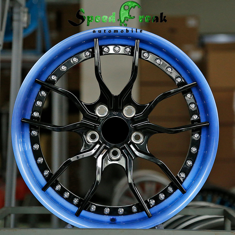 Speed Freak Customized Style Forged Wheel 2 Pieces Design Customization By T6061-T6 Aluminum Alloy