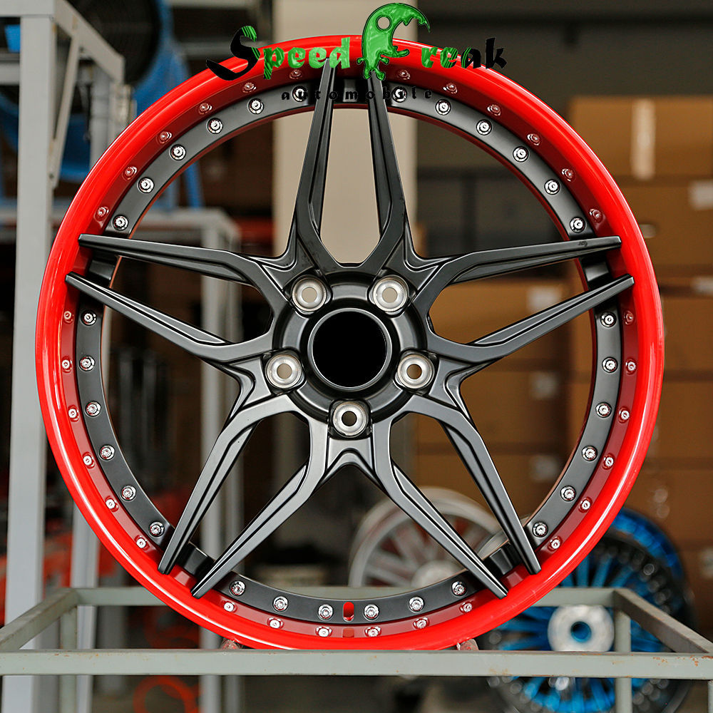 Speed Freak Customized Style Forged Wheel 2 Pieces Design Customization By T6061-T6 Aluminum Alloy