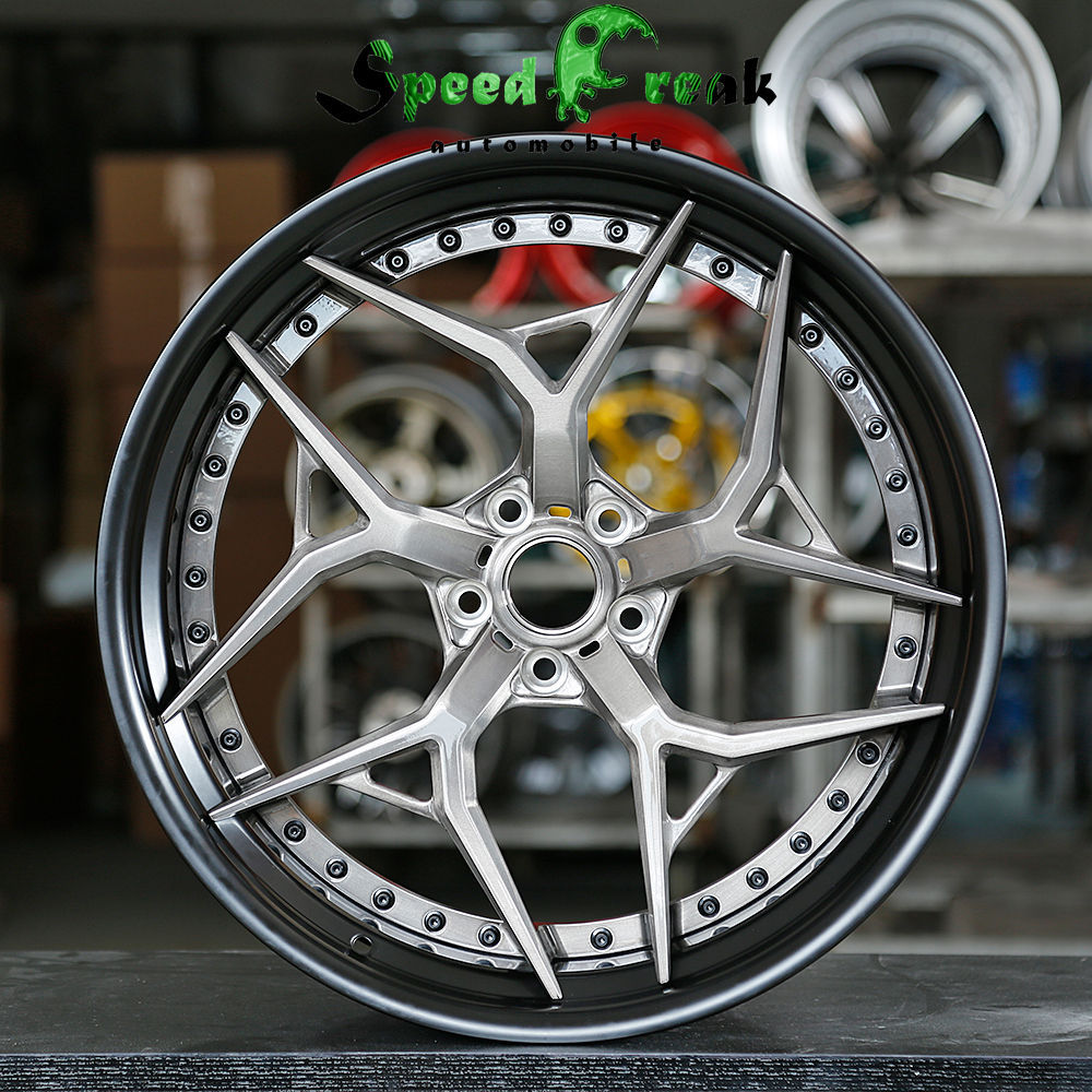 Speed Freak Customized Style Forged Wheel 2 Pieces Design Customization By T6061-T6 Aluminum Alloy