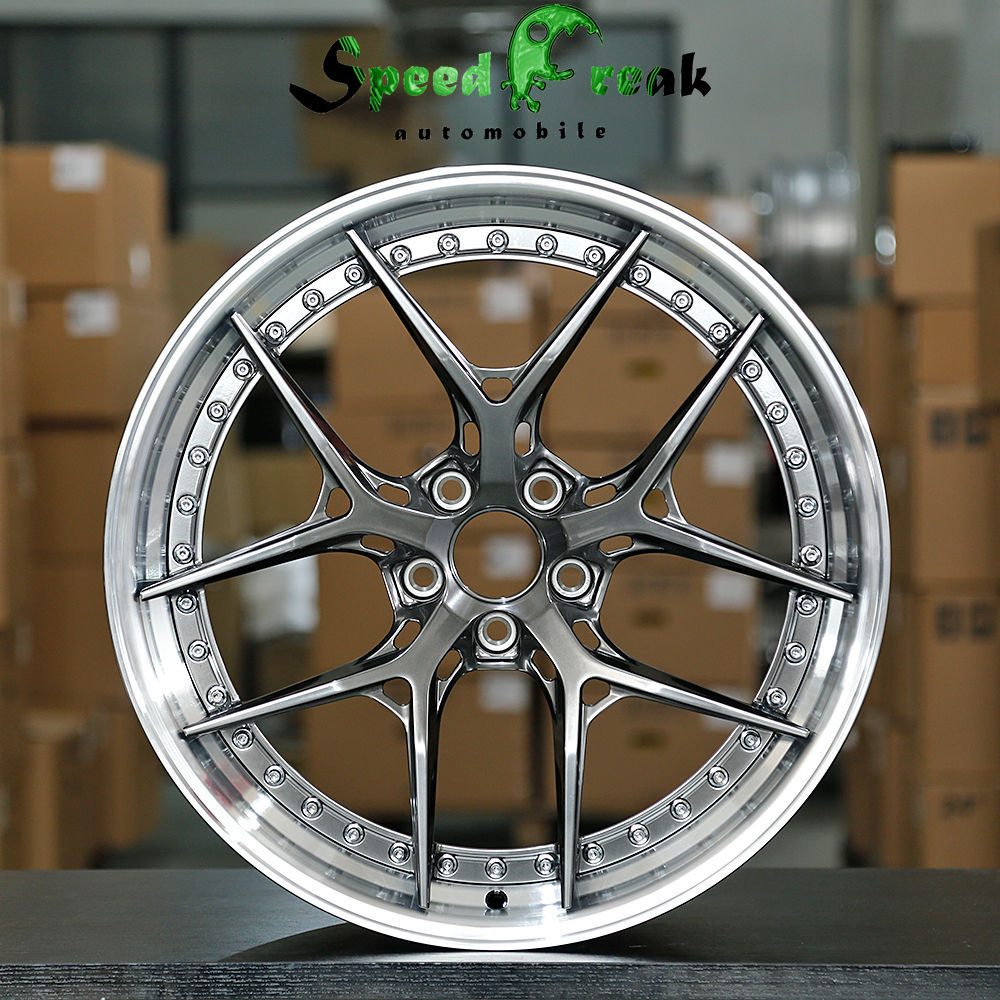Speed Freak Customized Style Forged Wheel 2 Pieces Design Customization By T6061-T6 Aluminum Alloy