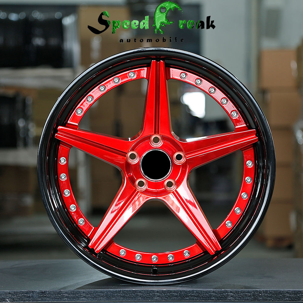 Speed Freak Customized Style Forged Wheel 2 Pieces Design Customization By T6061-T6 Aluminum Alloy