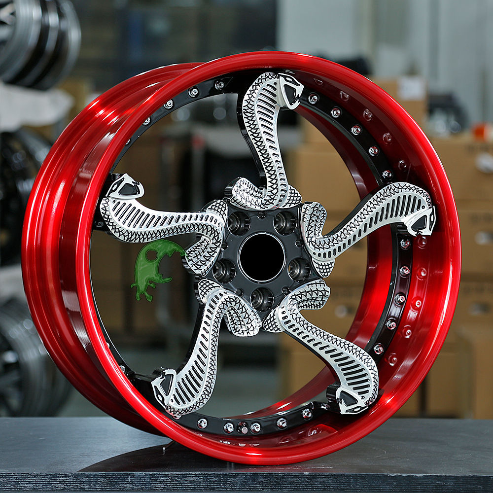 Speed Freak Customized Style Forged Wheel 2 Pieces Design Customization By T6061-T6 Aluminum Alloy