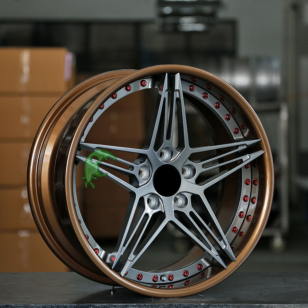 Speed Freak Customized Style Forged Wheel 2 Pieces Design Customization By T6061-T6 Aluminum Alloy