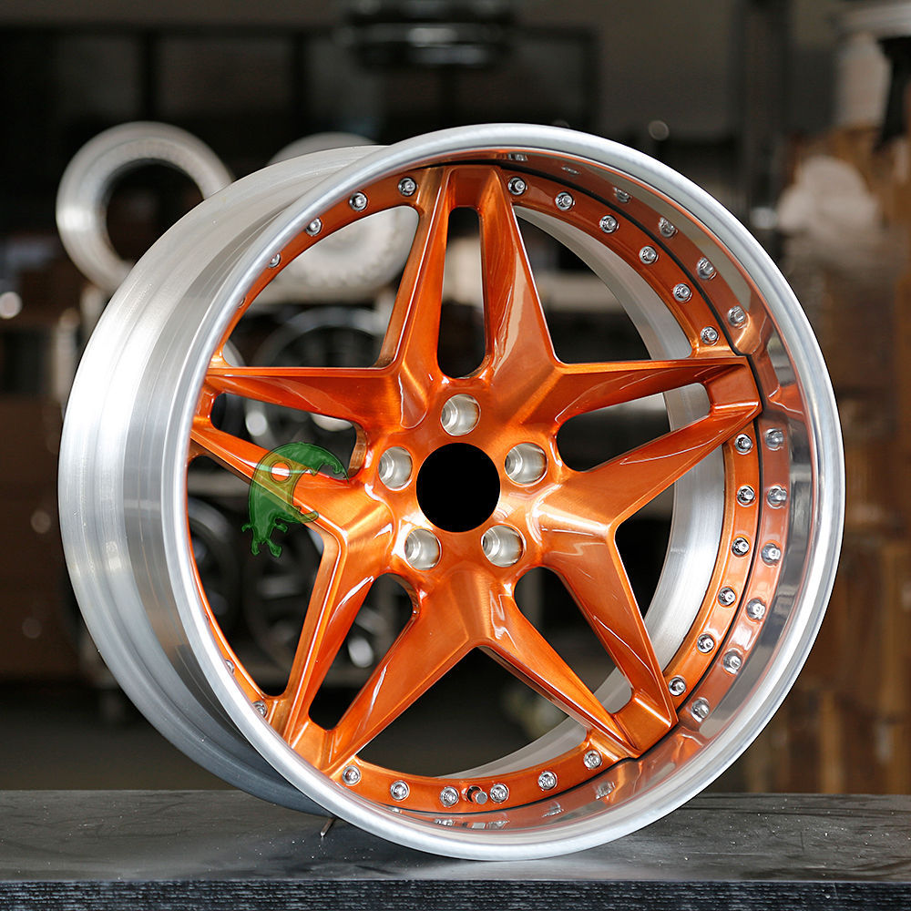 Speed Freak Customized Style Forged Wheel 2 Pieces Design Customization By T6061-T6 Aluminum Alloy
