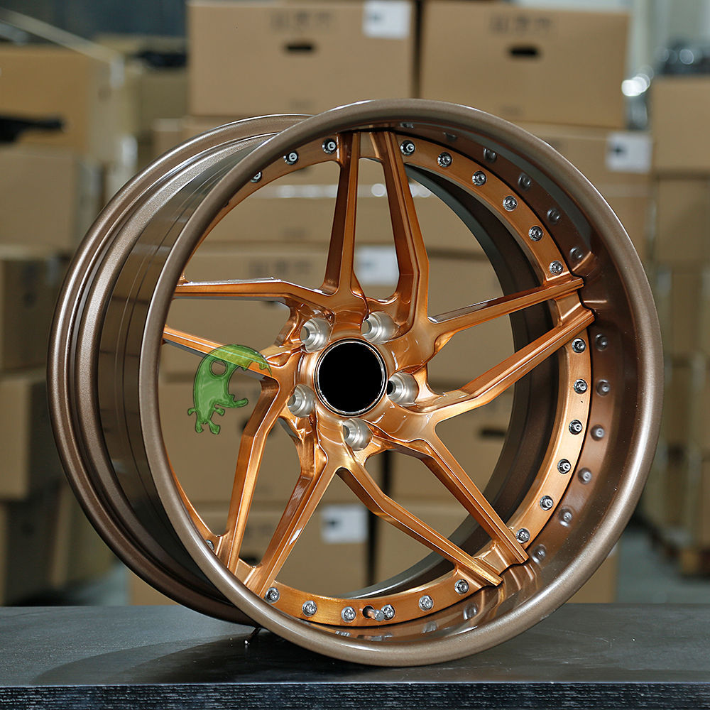 Speed Freak Customized Style Forged Wheel 2 Pieces Design Customization By T6061-T6 Aluminum Alloy