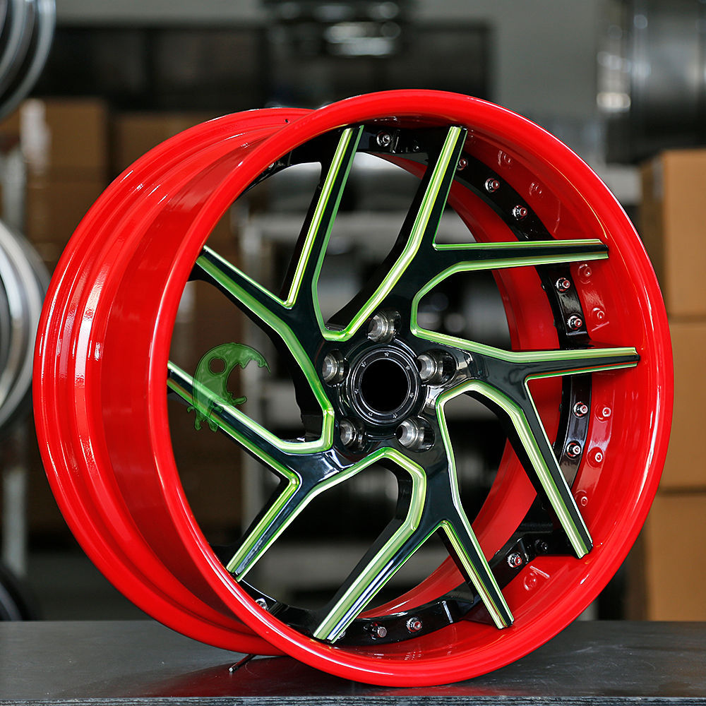 Speed Freak Customized Style Forged Wheel 2 Pieces Design Customization By T6061-T6 Aluminum Alloy