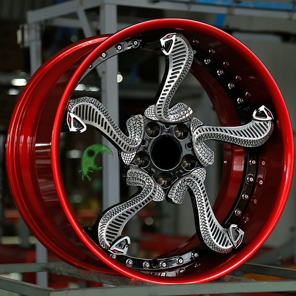 Speed Freak Customized Style Forged Wheel 2 Pieces Design Customization By T6061-T6 Aluminum Alloy