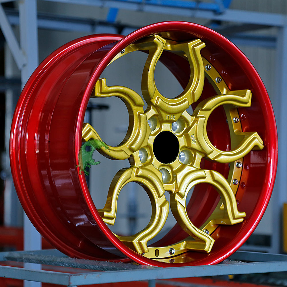 Speed Freak Customized Style Forged Wheel 2 Pieces Design Customization By T6061-T6 Aluminum Alloy