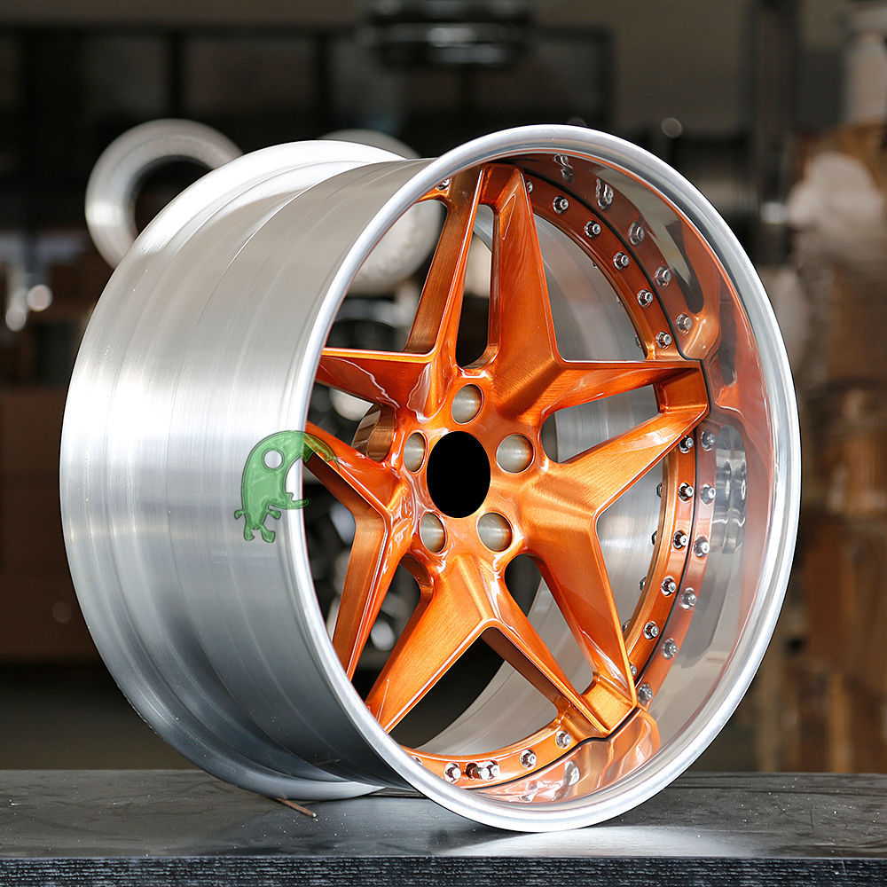 Speed Freak Customized Style Forged Wheel 2 Pieces Design Customization By T6061-T6 Aluminum Alloy