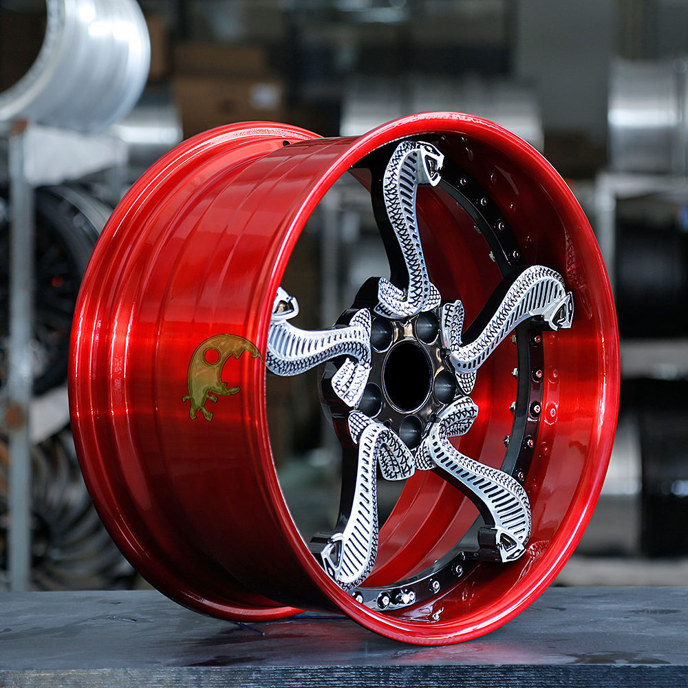 Speed Freak Customized Style Forged Wheel 2 Pieces Design Customization By T6061-T6 Aluminum Alloy