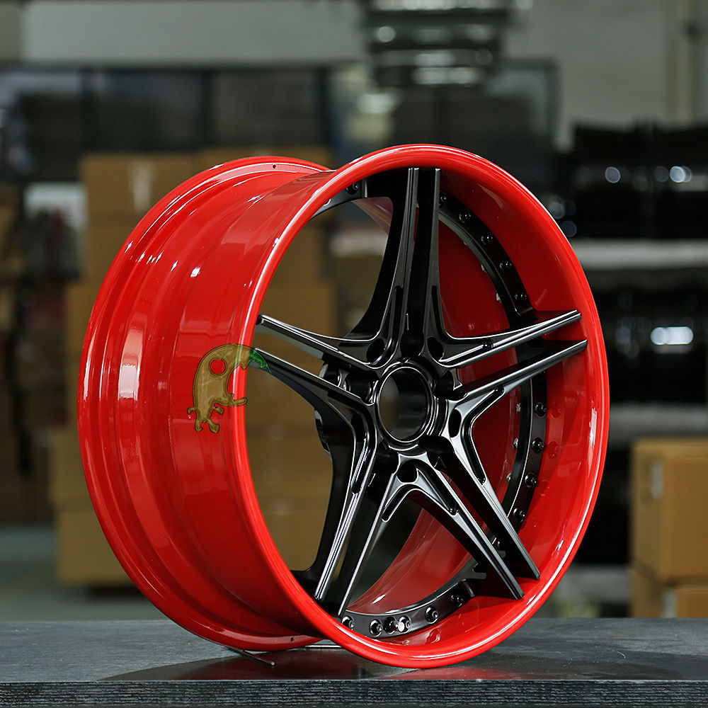 Speed Freak Customized Style Forged Wheel 2 Pieces Design Customization By T6061-T6 Aluminum Alloy