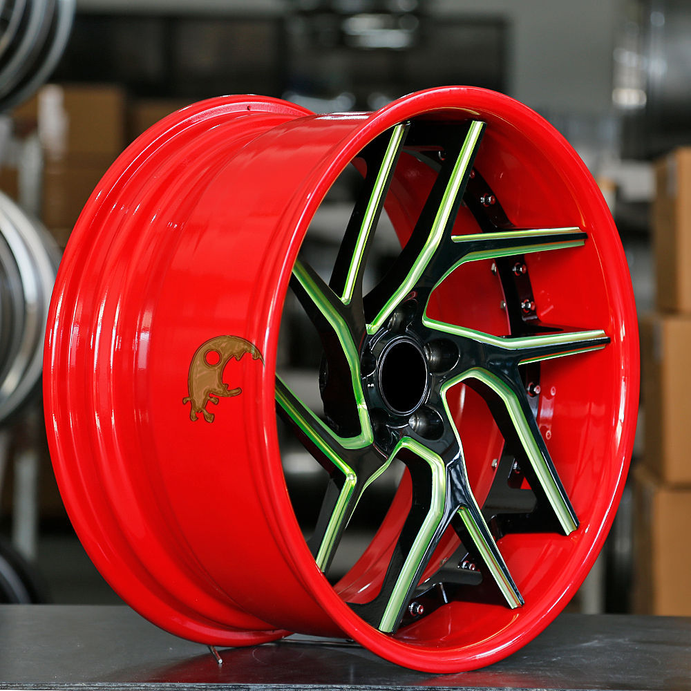 Speed Freak Customized Style Forged Wheel 2 Pieces Design Customization By T6061-T6 Aluminum Alloy