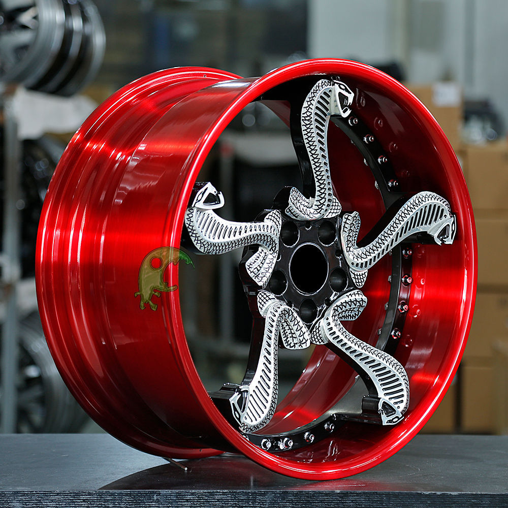 Speed Freak Customized Style Forged Wheel 2 Pieces Design Customization By T6061-T6 Aluminum Alloy