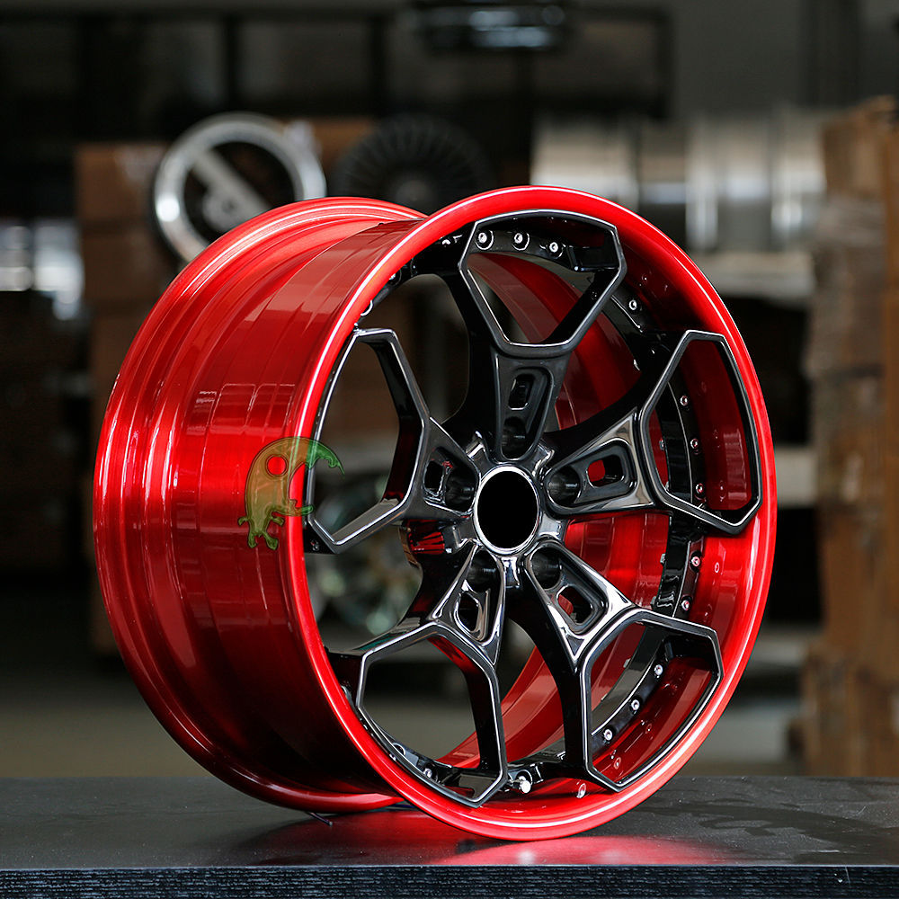 Speed Freak Customized Style Forged Wheel 2 Pieces Design Customization By T6061-T6 Aluminum Alloy