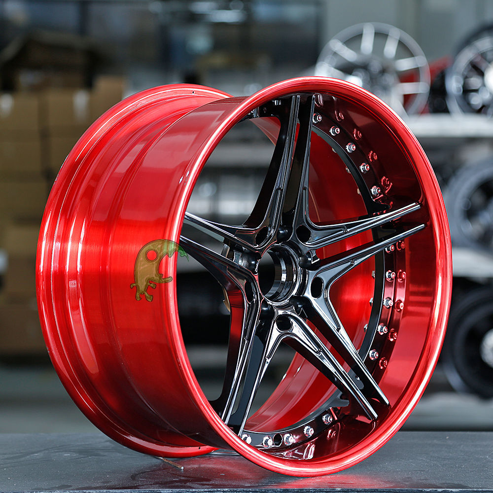Speed Freak Customized Style Forged Wheel 2 Pieces Design Customization By T6061-T6 Aluminum Alloy