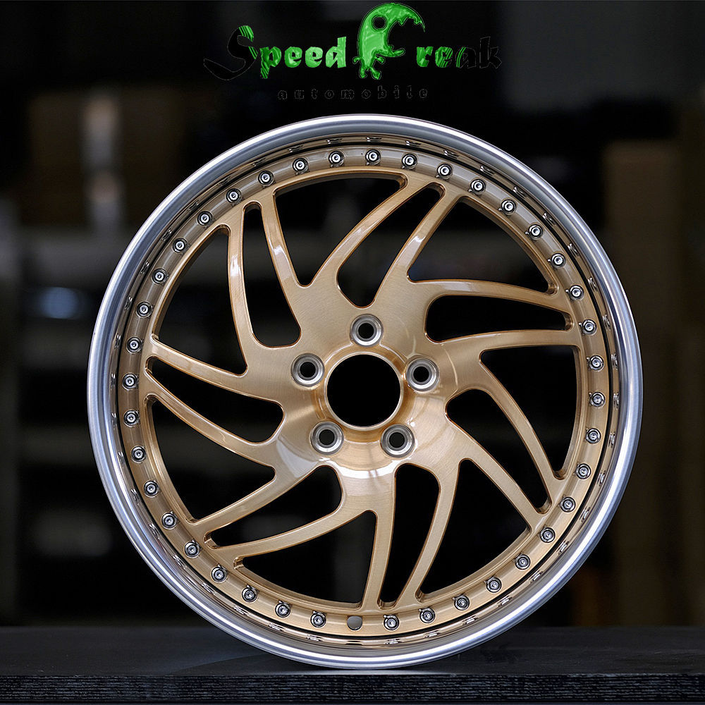 Speed Freak Customized Style Forged Wheel 2 Pieces Design Customization By T6061-T6 Aluminum Alloy