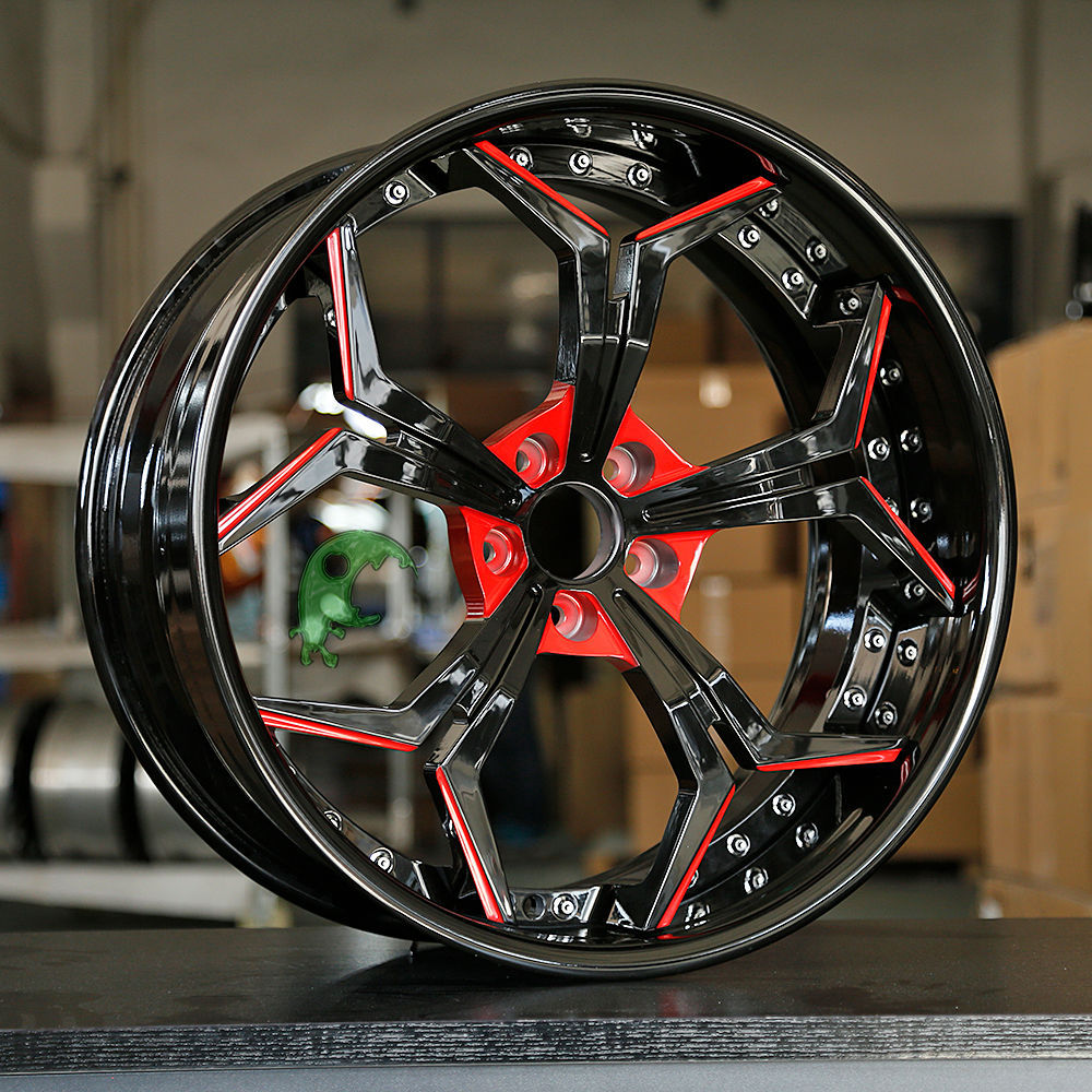 Speed Freak Customized Style Forged Wheel 2 Pieces Design Customization By T6061-T6 Aluminum Alloy