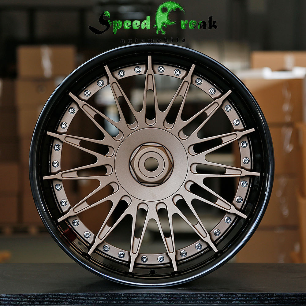 Speed Freak Customized Style Forged Wheel 2 Pieces Design Customization By T6061-T6 Aluminum Alloy