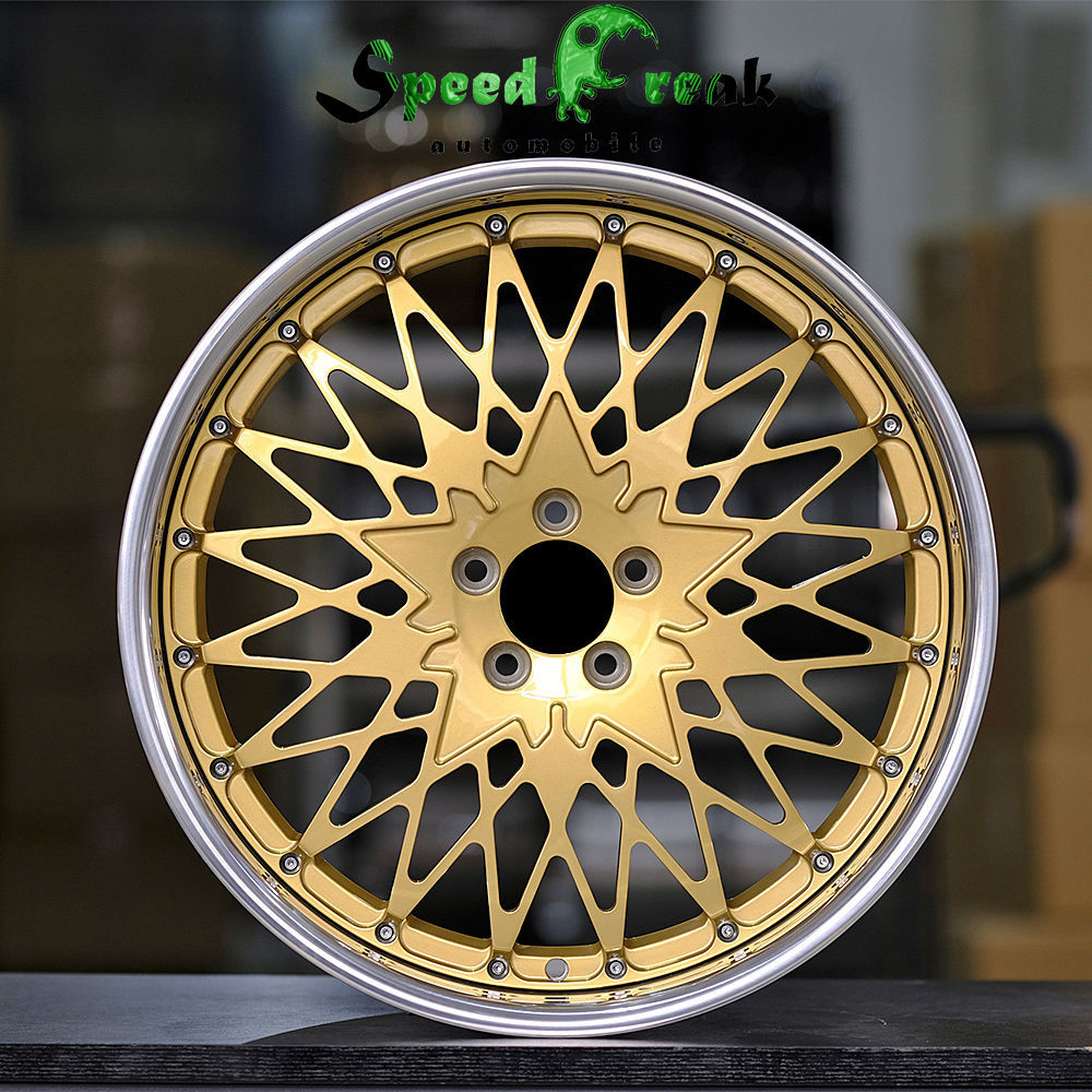Speed Freak Customized Style Forged Wheel 2 Pieces Design Customization By T6061-T6 Aluminum Alloy