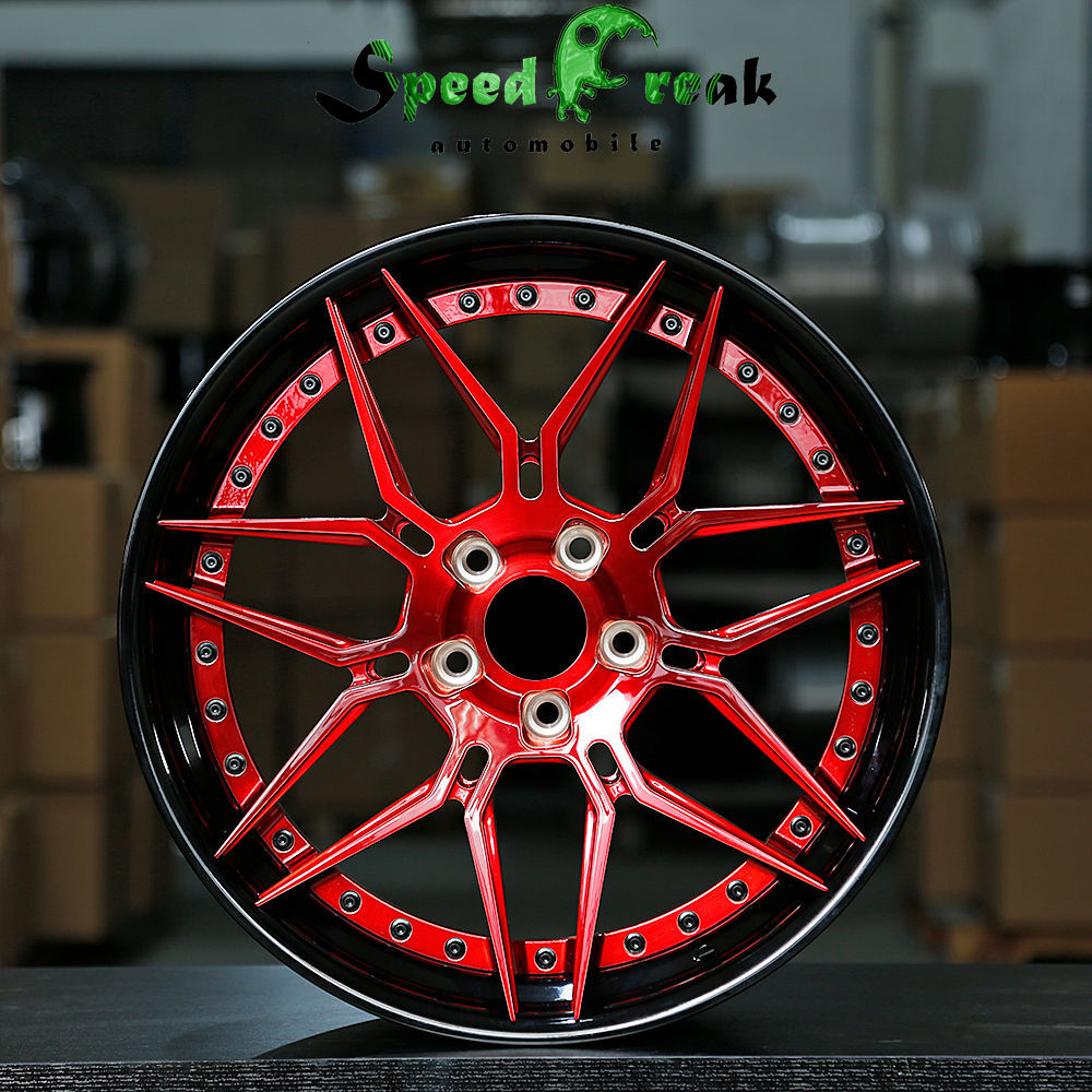 Speed Freak Customized Style Forged Wheel 2 Pieces Design Customization By T6061-T6 Aluminum Alloy